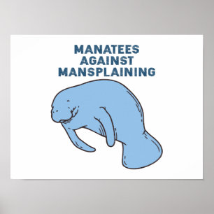 Affiche Manatées Contre Manspling