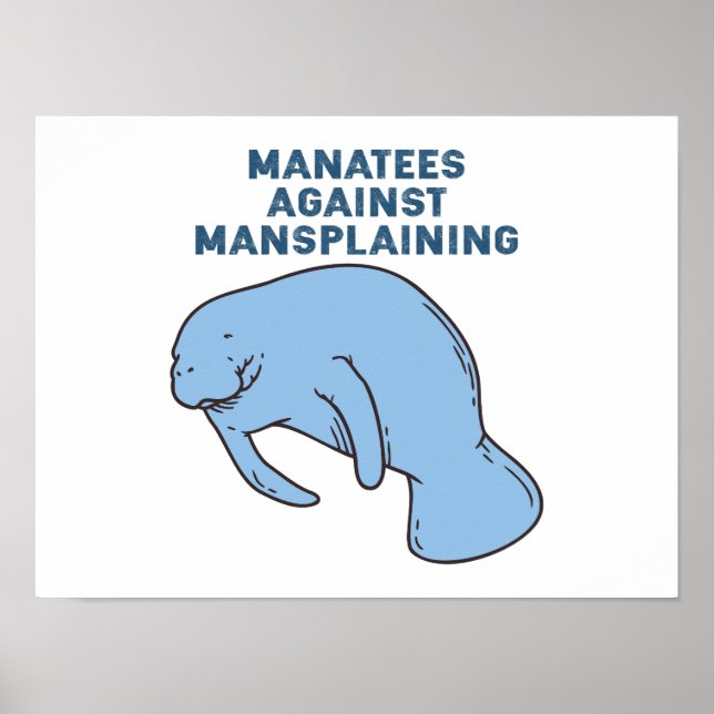 Affiche Manatées Contre Manspling (Devant)