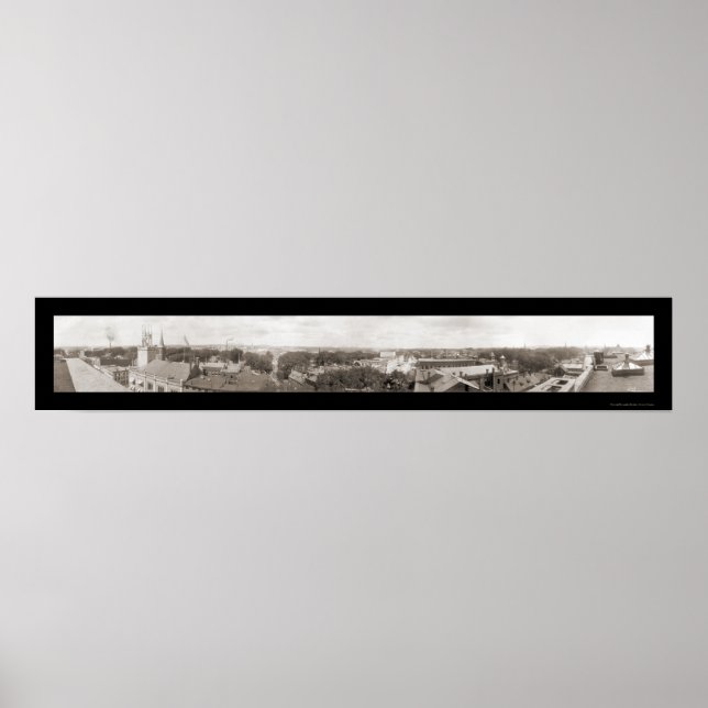 Affiche Manchester, NH Photo 1910 (Devant)