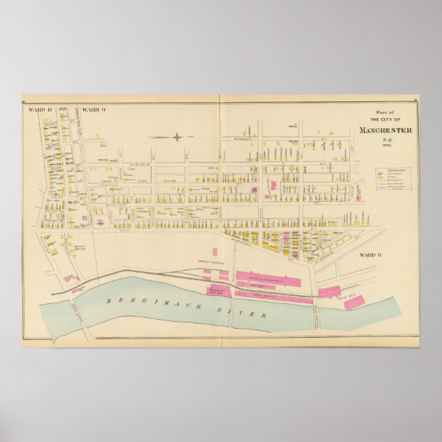 Affiche Manchester, NH, Ward 89 (Devant)