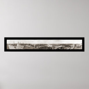 Affiche Manchester, photo 1910 de NH
