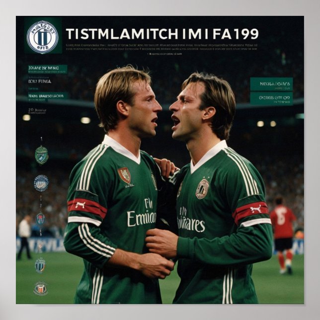 Affiche Manchester United (Devant)