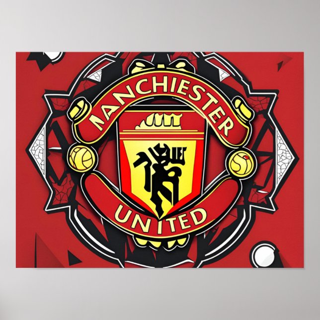 Affiche Manchester United (Devant)