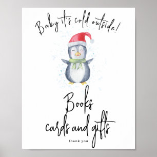 Affiche Manchot - Cartes de livres et cadeaux