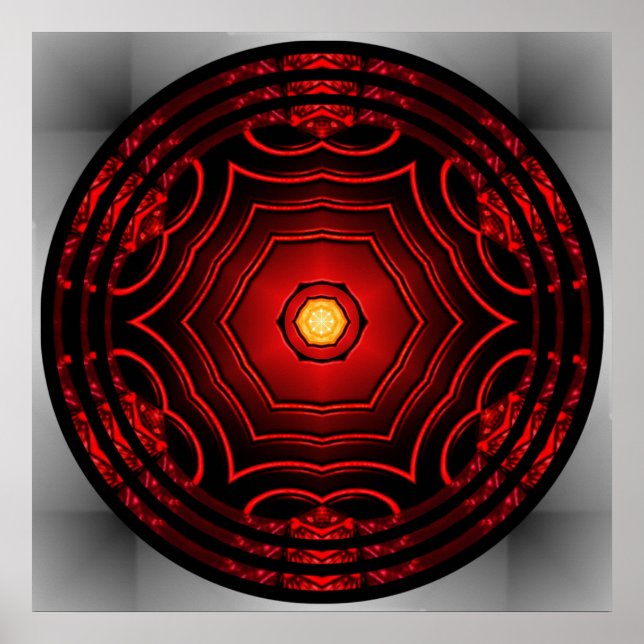 Affiche Mandala #05 (Devant)