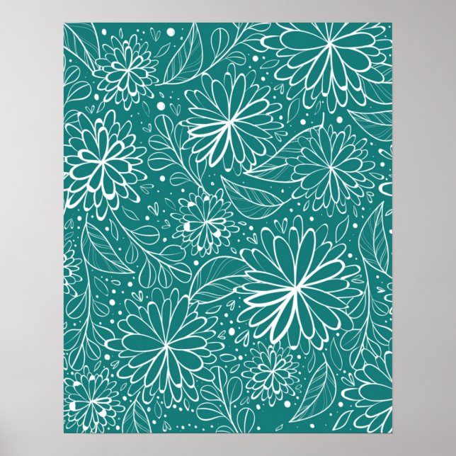 Affiche Mandala 28 de luxe (Devant)