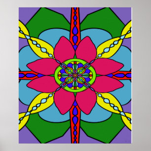 Affiche mandala 3