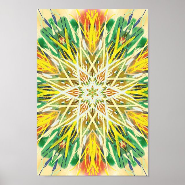 Affiche Mandala Art 1 (Devant)