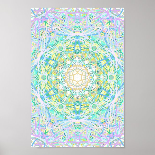 Affiche Mandala Art 3 (Devant)