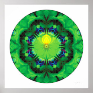 Affiche Mandala curatif 3