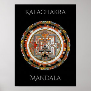 Affiche Mandala de Kalachakra