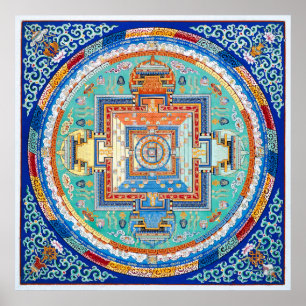 Affiche Mandala de Vairocana