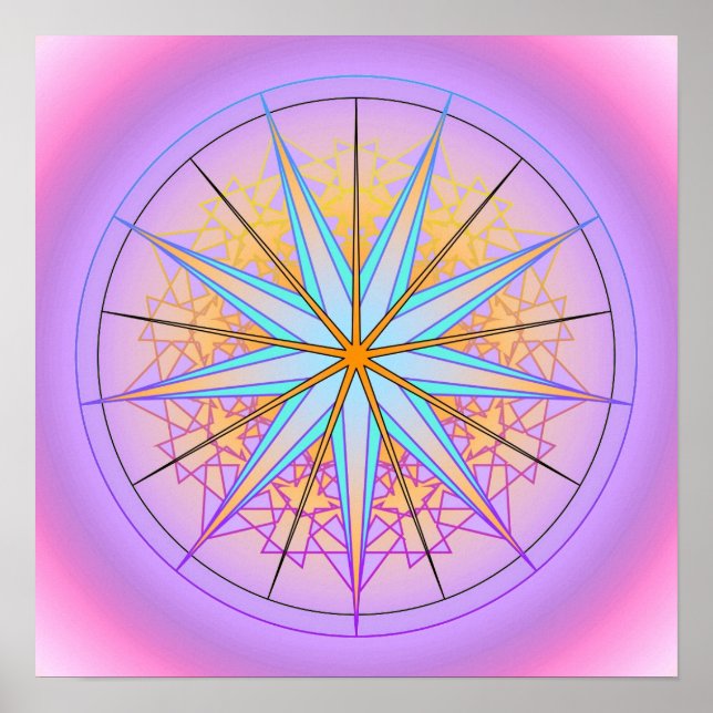 Affiche Mandala Dream #1 (Devant)