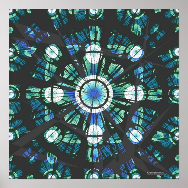 Affiche Mandala Funnels 6 (Devant)