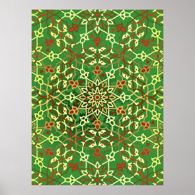 Affiche Mandala Inspiration 7 (Devant)