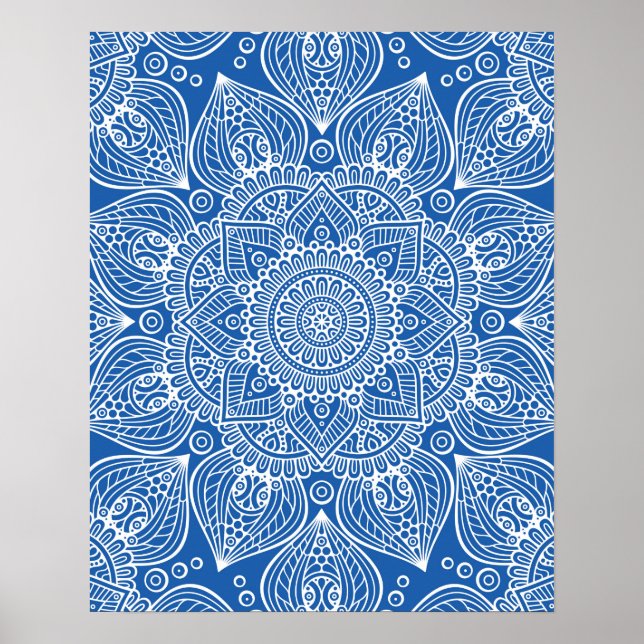 Affiche Mandala Luxe 36 (Devant)
