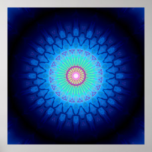 Affiche Mandala Quasar 1