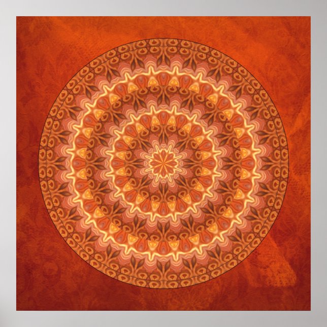 Affiche Mandala Renaissance (Devant)