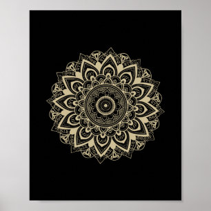 Affiche Mandala subtil 8647 Résiste Féministe anti Trump