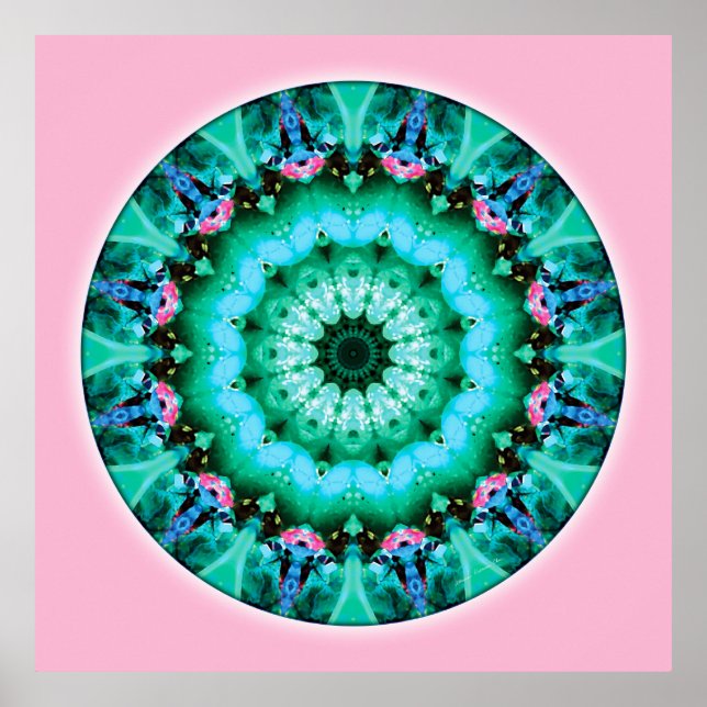 Affiche Mandalas from the Heart of Transformation, no 5 (Devant)