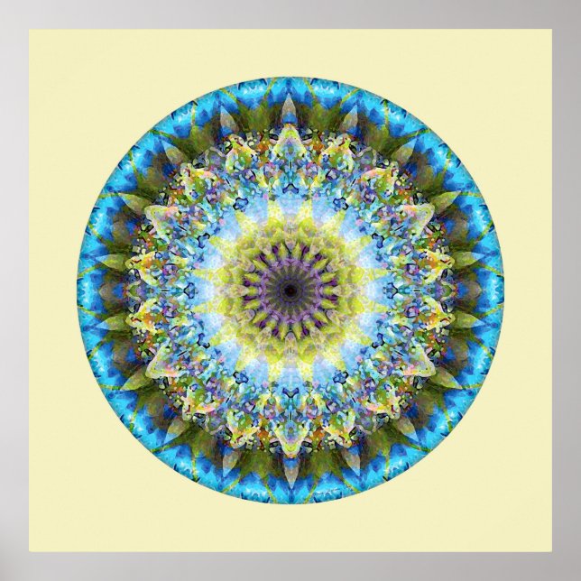 Affiche Mandalas from the Heart of Transformation, no 8 (Devant)