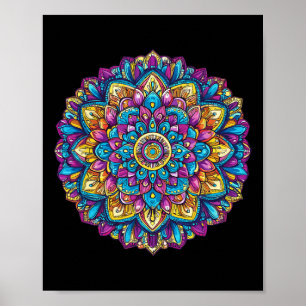 Affiche Mandalas Méditation de Géométrie Sacrée