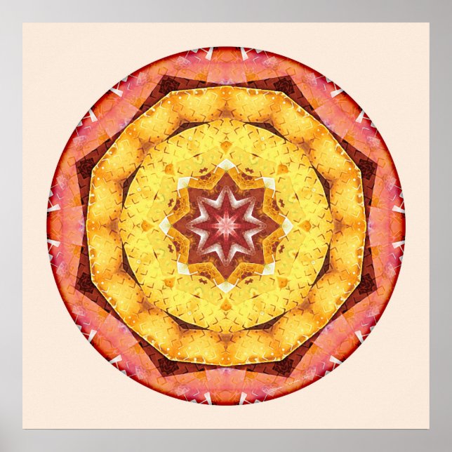 Affiche Mandalas of Deep Trust, No 7 (Devant)