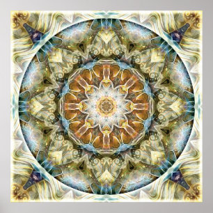 Affiche Mandalas pendant des périodes d'affiche de la