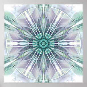 Affiche Mandalas pendant des périodes d'affiche de la