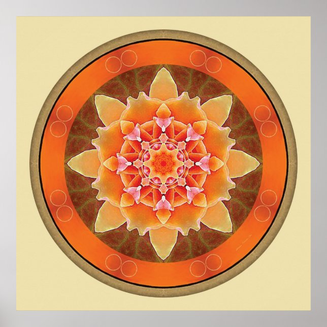 Affiche Mandalas pour une nouvelle Terre, no 2 (Devant)