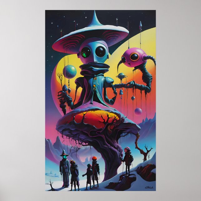 Affiche Mandalorn et Grogo (Devant)