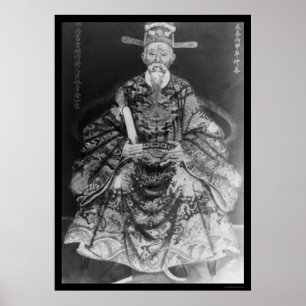 Affiche Mandarine Saigon Vietnam 1910