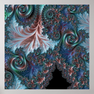 Affiche Mandelbrot Fractal