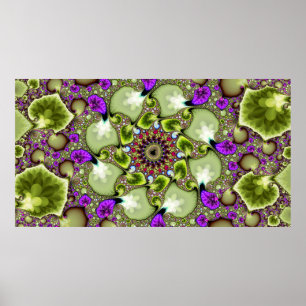 Affiche Mandelbrot Fractal Zoom