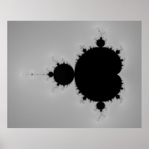 Affiche Mandelbrot Set Fractal Shape