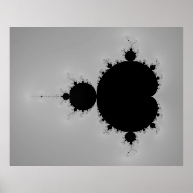 Affiche Mandelbrot Set Fractal Shape (Devant)