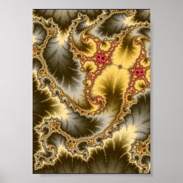Affiche Mandelbrot Spiral (Devant)