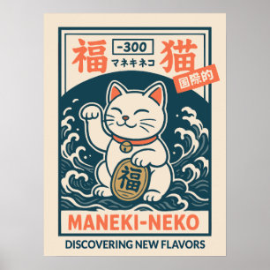Affiche Maneki-Neko