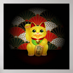 Affiche Maneki Neko