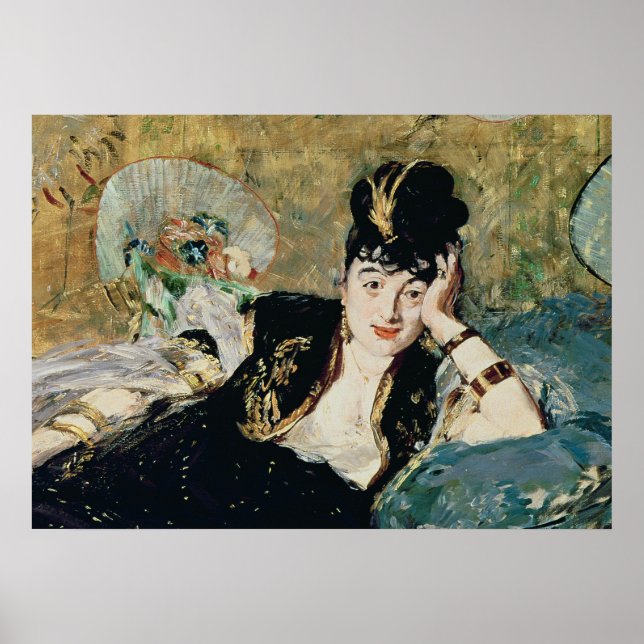 Affiche Manet | La Dame aux fans (Devant)
