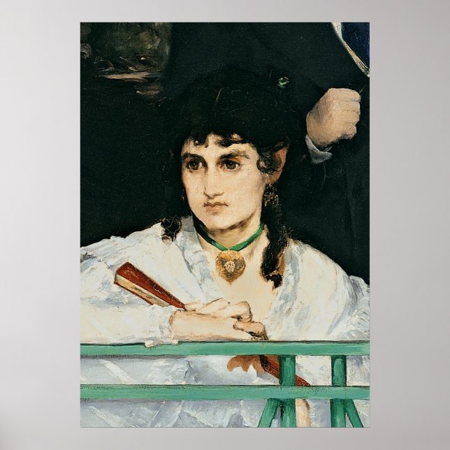 Affiche Manet | Le Balcon, détail, 1868-9 (Devant)