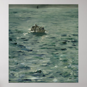 Affiche Manet - L'évasion de Rochefort
