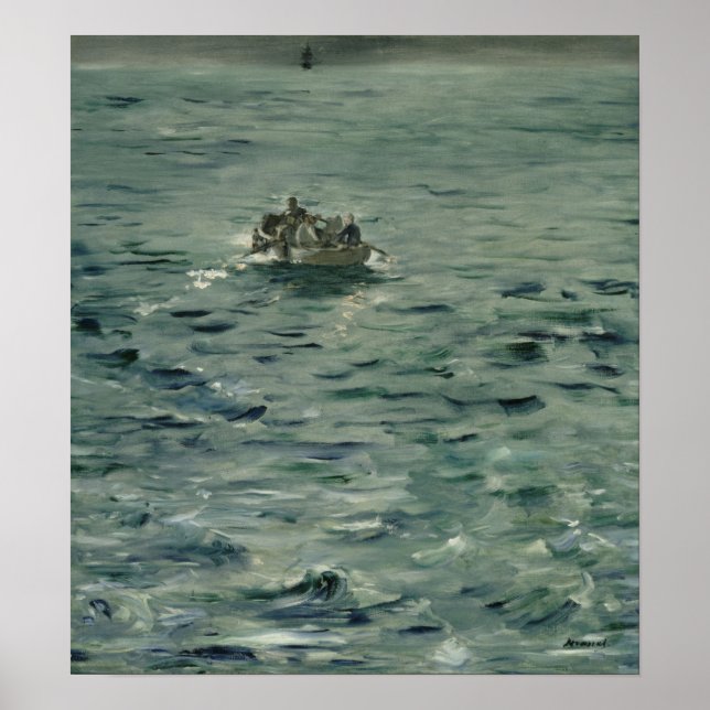 Affiche Manet - L'évasion de Rochefort (Devant)