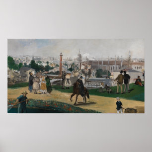 Affiche Manet - Salon mondial