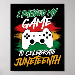 Affiche Manette Console de jeux vidéo a mis mon jeu en pau