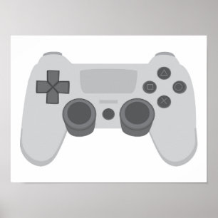 Affiche Manette de jeu
