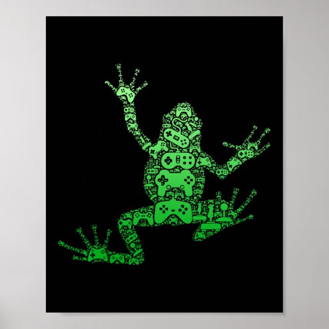 Affiche Manette Hommes Garçons Enfants Adolescents - Frog  (Devant)