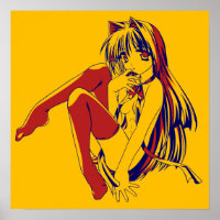 Manga américain Neko Chatte fille Mignon Anime