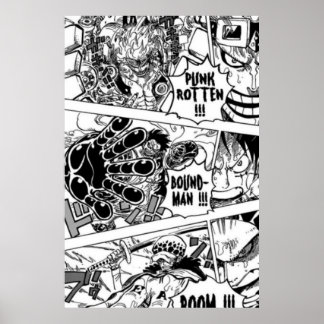 Affiche manga une pièce