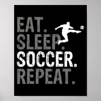 Manger Dormir Football Répéter T Shirt Graphique d